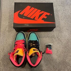 🏷️ Nike Air Jordan 1 Retro High Tokyo Bio Hack OG 555088 201. US 12 EU 46